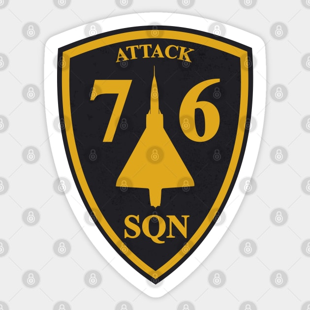 Australian Mirage 76th Squadron Sticker by TCP